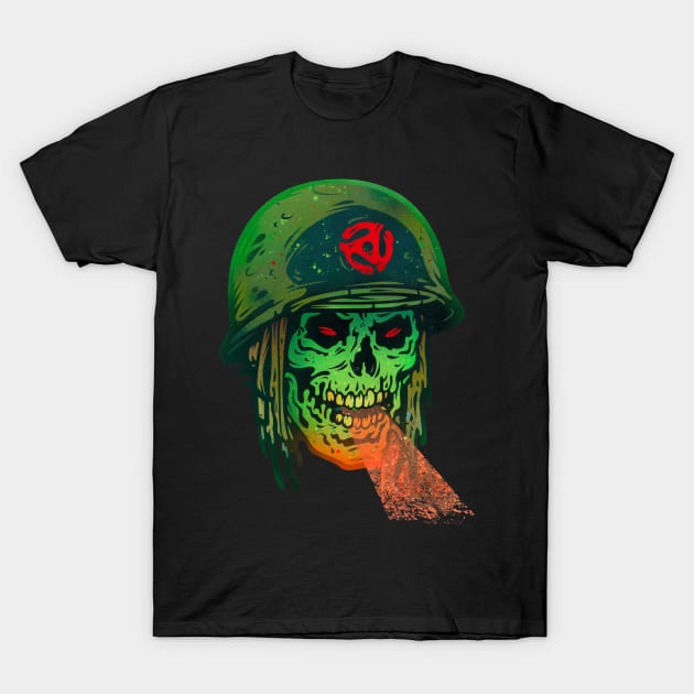 45 Death Soldier T-Shirt by BeeryMethod